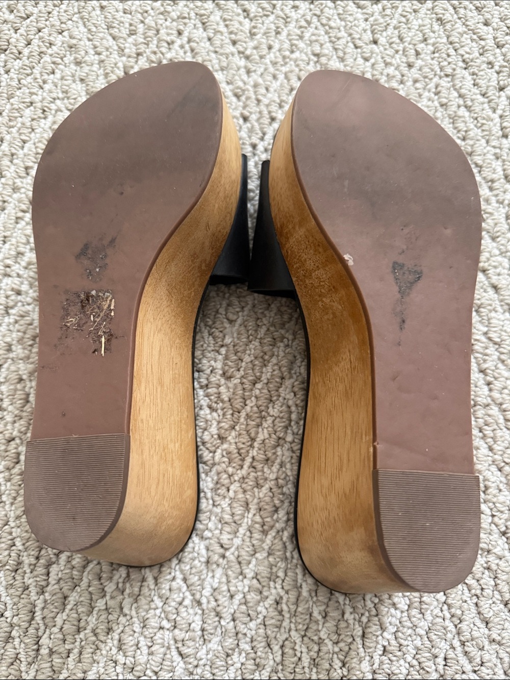 Tory Burch Black Logo Slip-On Mules - Picture 3 of 3